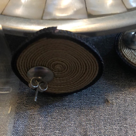 Leopard Print Earrings - Picture 4 of 4